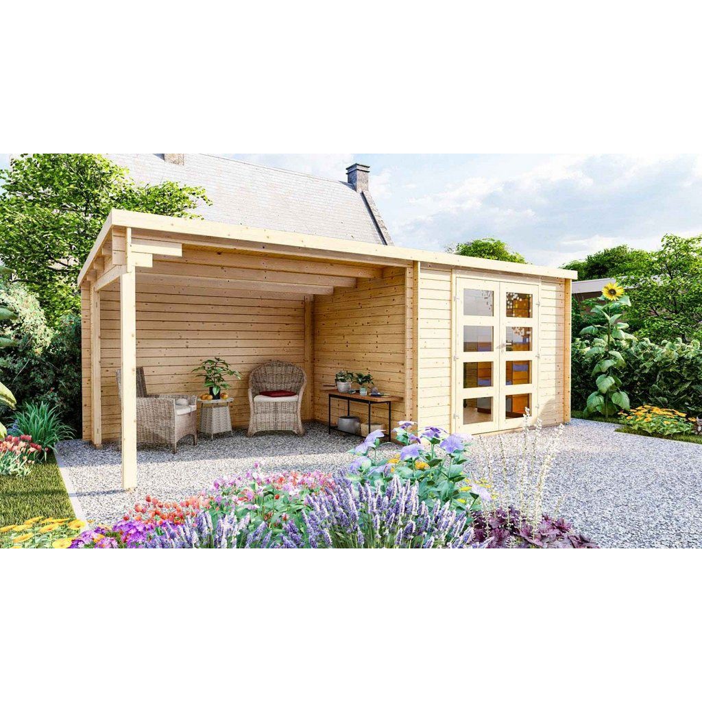 Finn Art Blockhaus Gartenhaus Funny 4