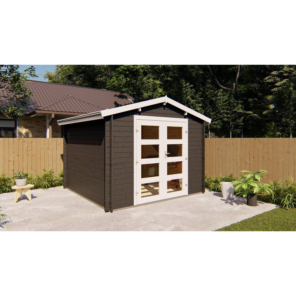 FINN ART Funny 12 Gartenhaus 298x298 cm